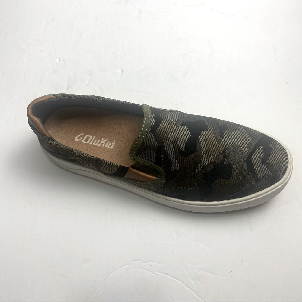 Olukai Lae’ahi Pa’i Men’s Slip On Boat Loafers Boating Casual Shoes Size 8‎